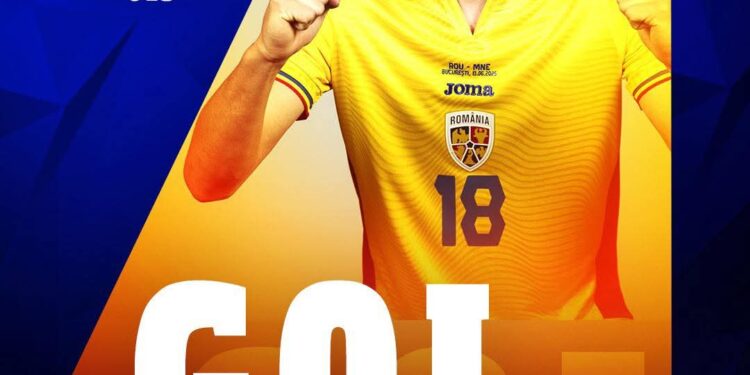 Gol superb marcat de Remus Gutea la Campionatul European U19