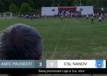 Evolutie lamentabila a CSL Nanov | Pausesti – Nanov 3-0